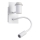 Brilagi - Aplique LED flexible NUBILA 1xE27/25W/230V + LED/3W blanco