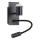 Brilagi - Aplique LED flexible NUBILA 1xE27/25W/230V + LED/3W negro