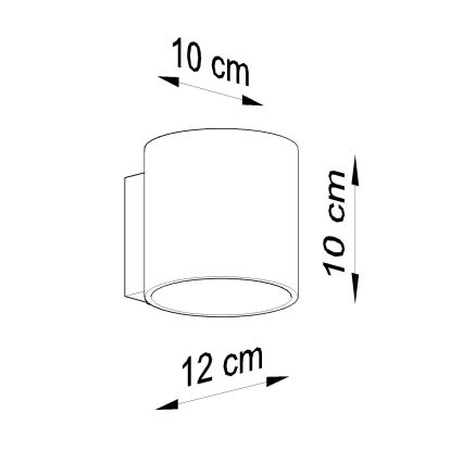 Brilagi -  Foco LED de pared FRIDA 1xG9/4W/230V negro