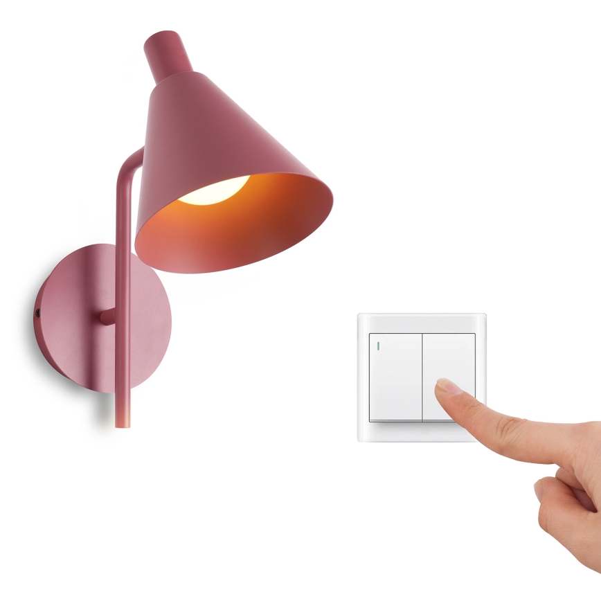 Brilagi - Aplique LED LUCERA LED/3W/230V burdeos