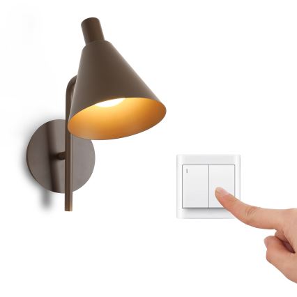 Brilagi - Aplique LED LUCERA LED/3W/230V marrón