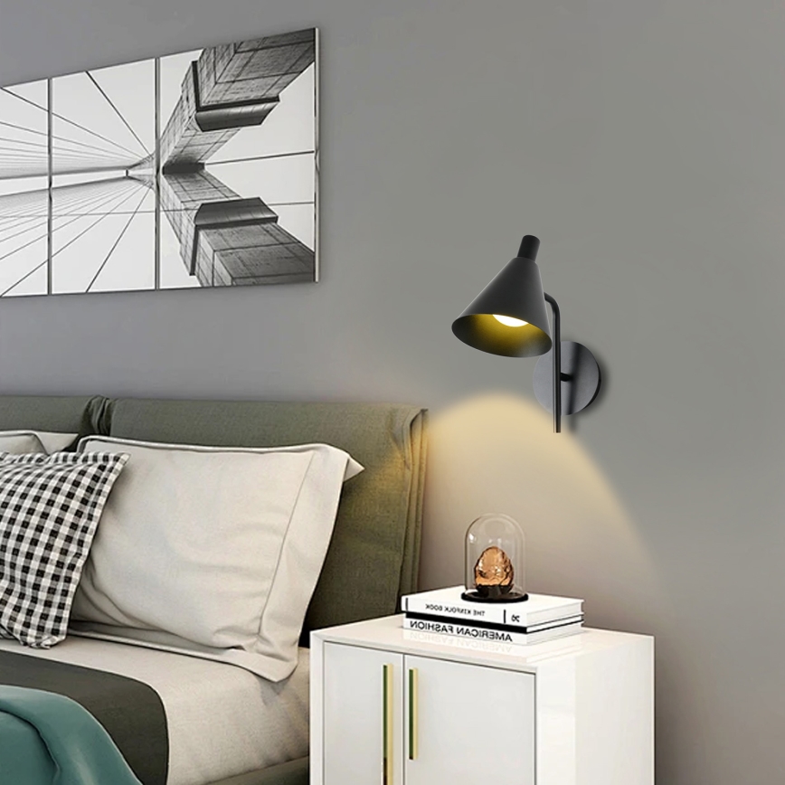 Brilagi - Aplique LED LUCERA LED/3W/230V negro