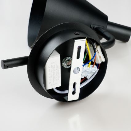 Brilagi - Aplique LED LUCERA LED/3W/230V negro