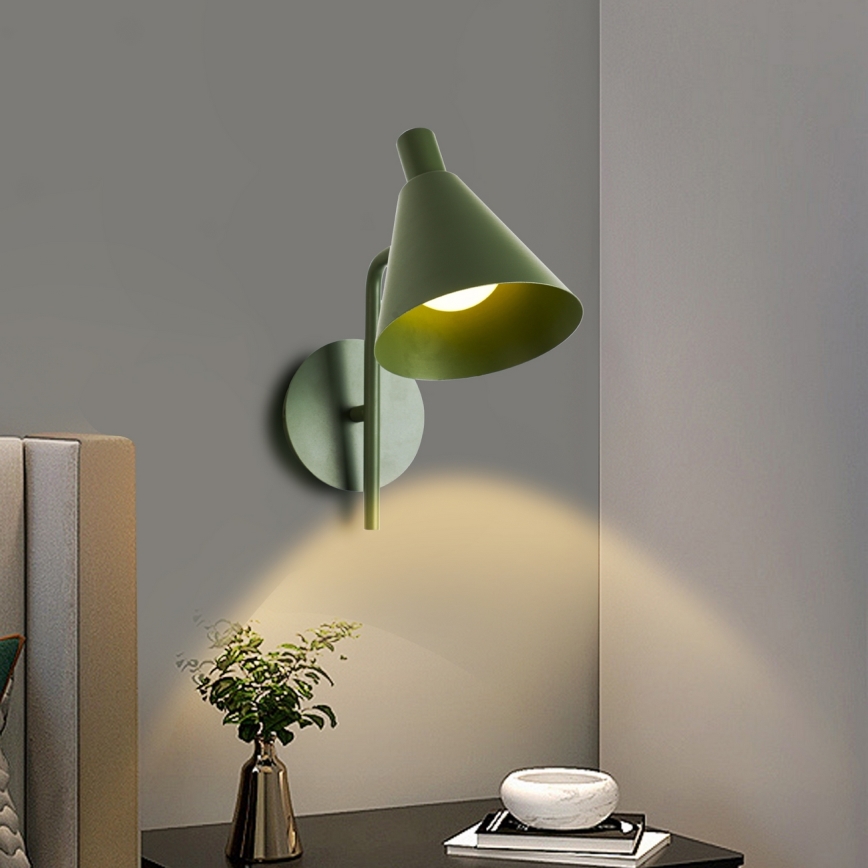 Brilagi - Aplique LED LUCERA LED/3W/230V verde