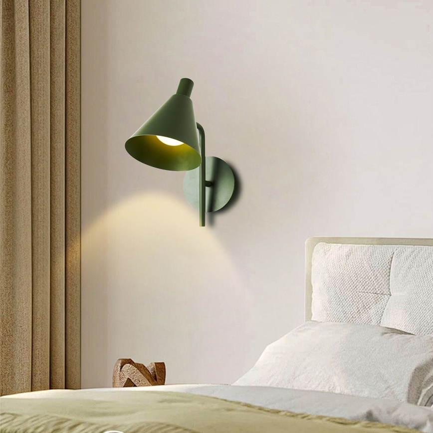 Brilagi - Aplique LED LUCERA LED/3W/230V verde