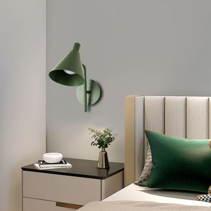 Brilagi - Aplique LED LUCERA LED/3W/230V verde