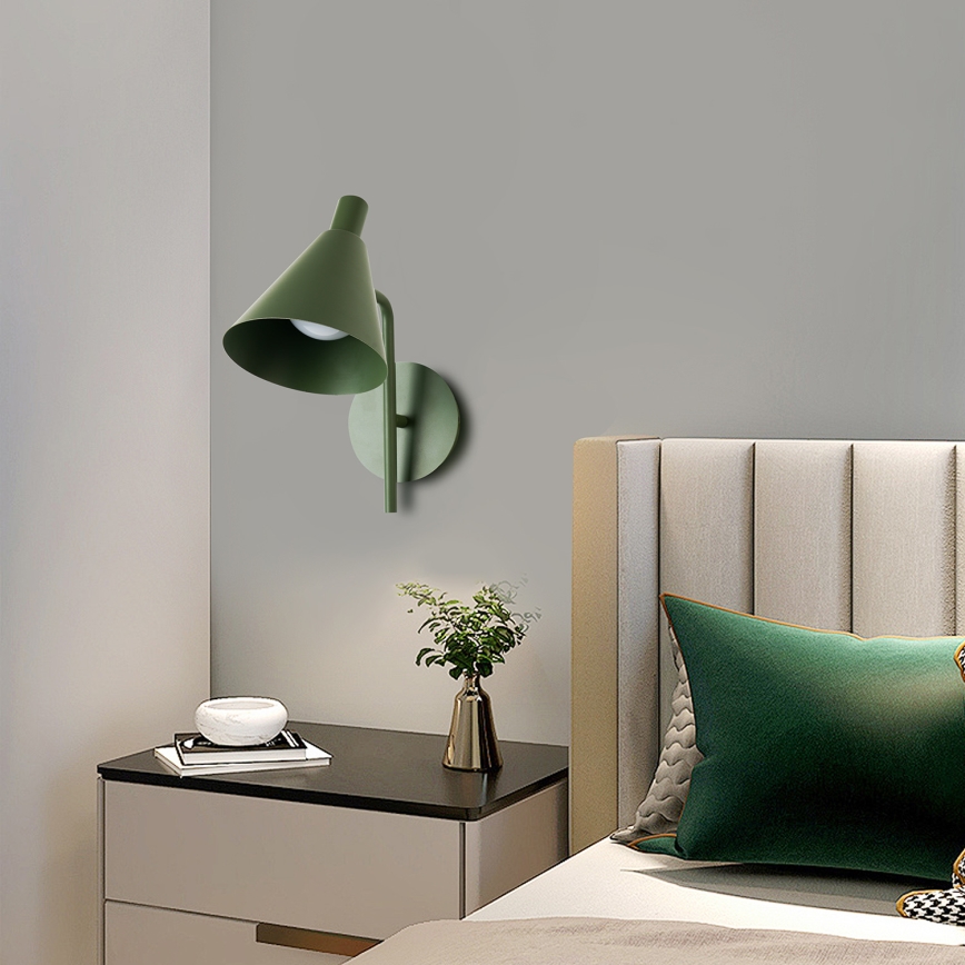 Brilagi - Aplique LED LUCERA LED/3W/230V verde