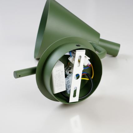 Brilagi - Aplique LED LUCERA LED/3W/230V verde