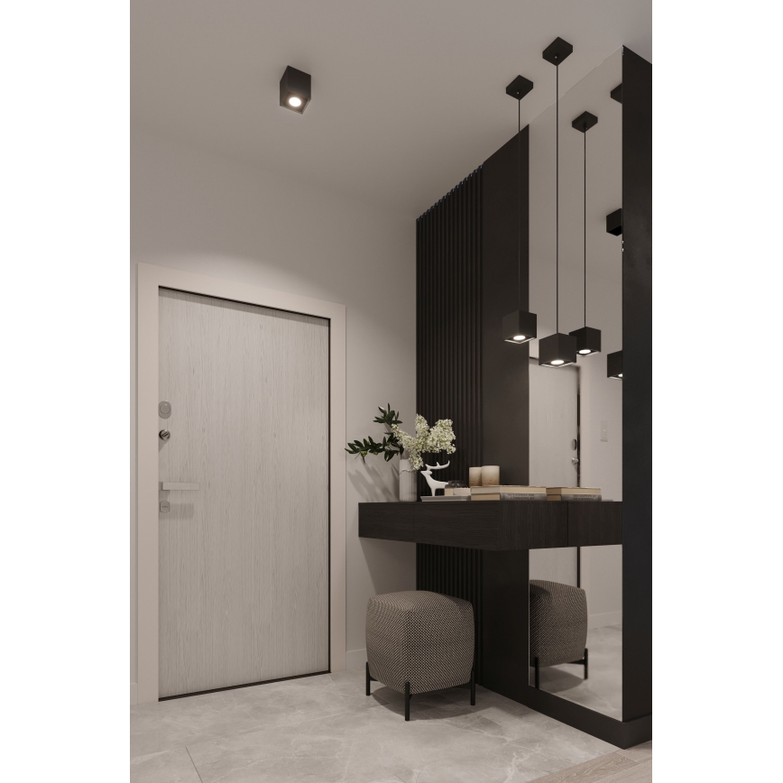Brilagi -  Foco LED de pared MURO 1xG9/4W/230V negro