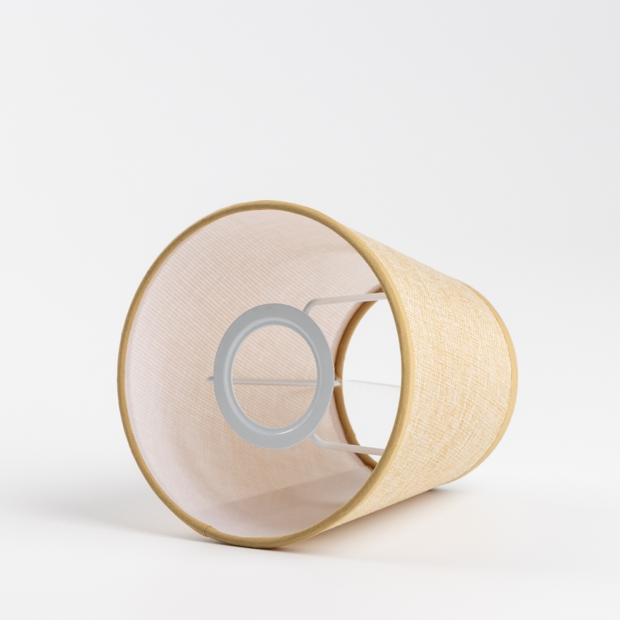 Brilagi - LED Aplique flexible NUBILA 1xE27/25W/230V + LED/3W cromo mate/marrón claro