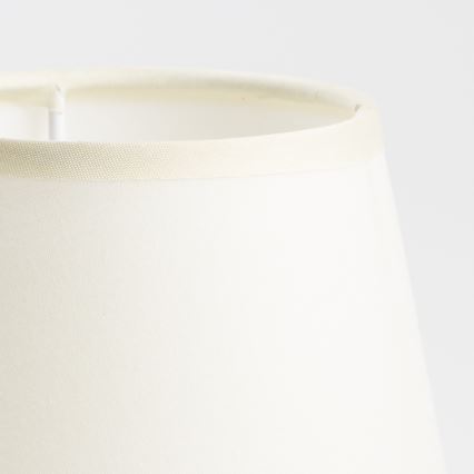Brilagi - LED Aplique flexible NUBILA WOOD 1xE27/25W/230V + LED/3W roble/color crema