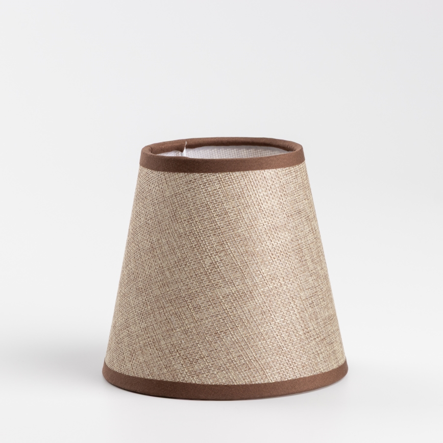 Brilagi - LED Aplique flexible NUBILA WOOD 1xE27/25W/230V + LED/3W roble/marrón