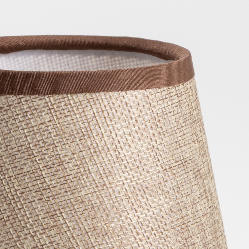 Brilagi - LED Aplique flexible NUBILA WOOD 1xE27/25W/230V + LED/3W roble/marrón
