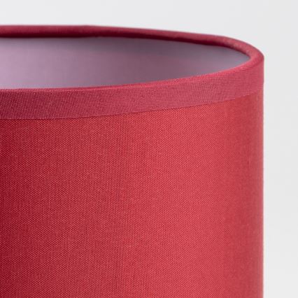 Brilagi - LED Aplique flexible NUBILA WOOD 1xE27/25W/230V + LED/3W roble/rojo pompeyano