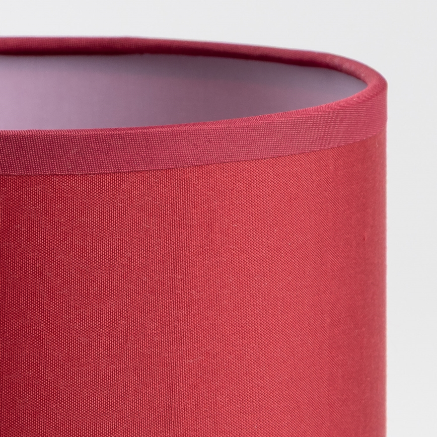 Brilagi - LED Aplique flexible NUBILA WOOD 1xE27/25W/230V + LED/3W roble/rojo pompeyano