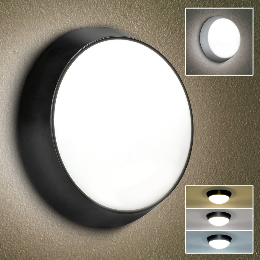 Brilagi - Aplique LED para exterior 2en1 BULKHEAD LED/20W/230V 3000/4000/6000K IP65
