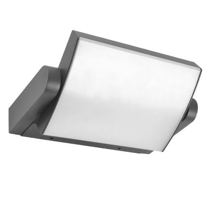 Brilagi - Aplique LED para exterior ANKLE LED/18W/230V 3000K IP65 antracita