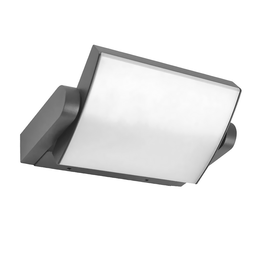 Brilagi - Aplique LED para exterior ANKLE LED/18W/230V 3000K IP65 antracita