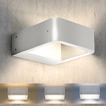Brilagi - Aplique LED para exterior BARI LED/7W/230V 3000/4000/6000K blanco IP54