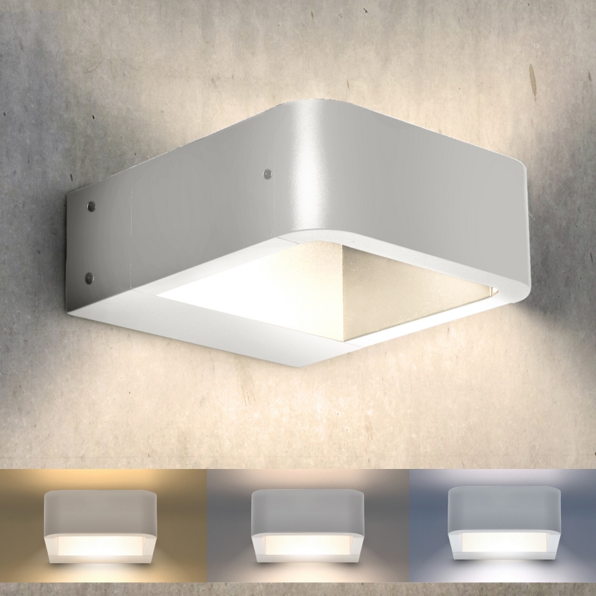 Brilagi - Aplique LED para exterior BARI LED/7W/230V 3000/4000/6000K blanco IP54