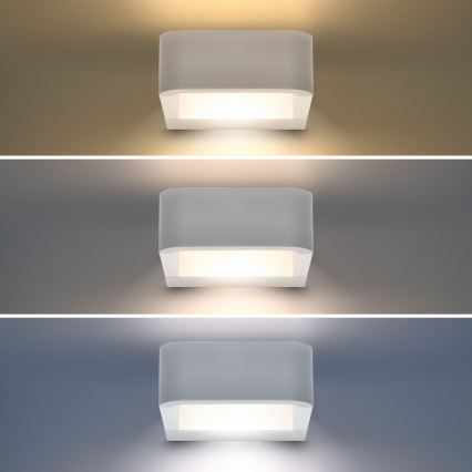 Brilagi - Aplique LED para exterior BARI LED/7W/230V 3000/4000/6000K blanco IP54