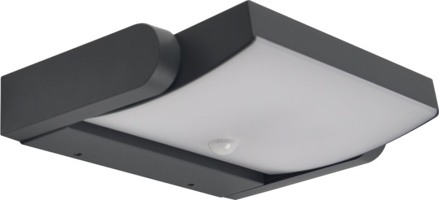 Brilagi - Aplique LED para exterior con sensor ANKLE LED/18W/230V 3000K IP65 antracita