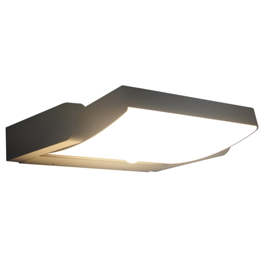 Brilagi - Aplique LED para exterior con sensor ANKLE LED/18W/230V 3000K IP65 antracita