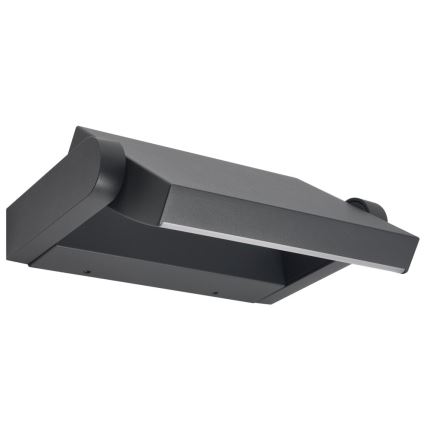 Brilagi - Aplique LED para exterior con sensor ANKLE LED/18W/230V 3000K IP65 antracita