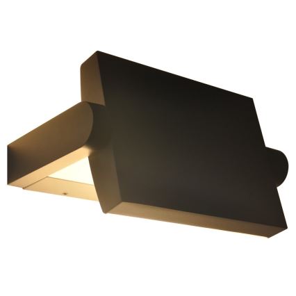 Brilagi - Aplique LED para exterior con sensor ANKLE LED/18W/230V 3000K IP65 antracita
