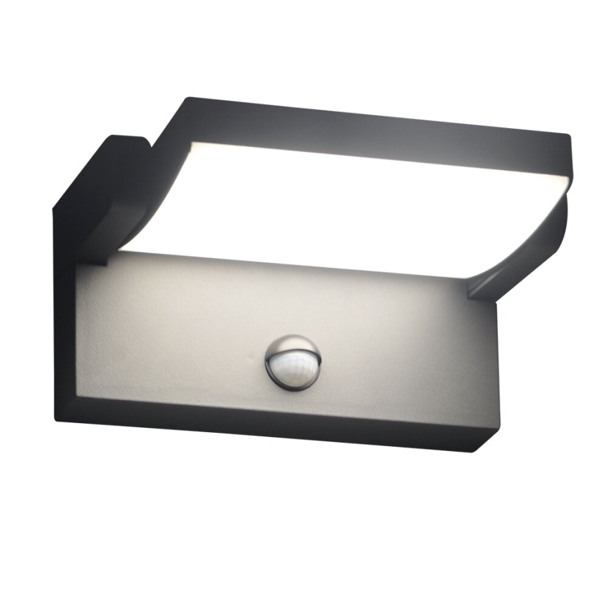 Brilagi - Aplique LED para exterior con sensor ANKLE LED/18W/230V 4000K IP65 antracita