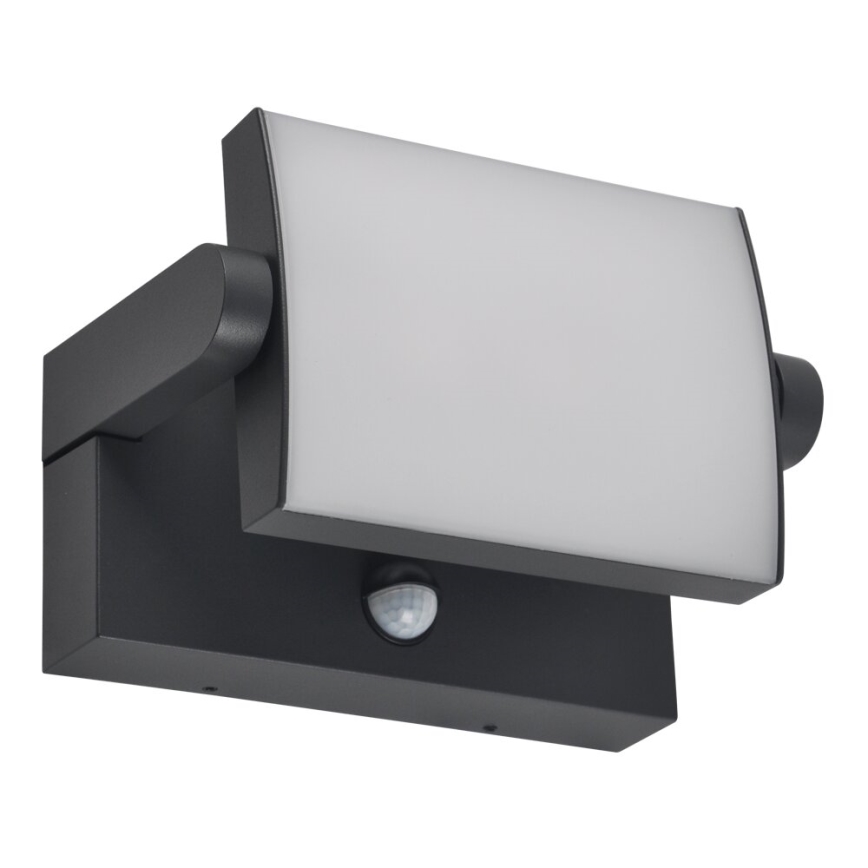 Brilagi - Aplique LED para exterior con sensor ANKLE LED/18W/230V 4000K IP65 antracita