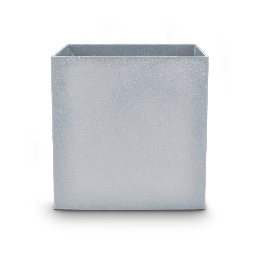 Brilagi - Aplique LED para exterior CUBE LED/6W/230V gris IP54
