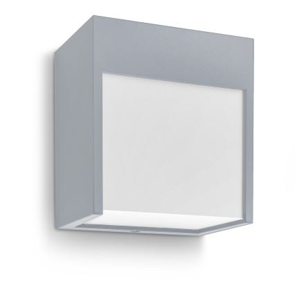 Brilagi - Aplique LED para exterior TERNI LED/12W/230V gris IP44