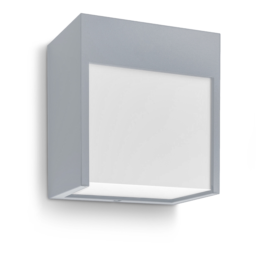 Brilagi - Aplique LED para exterior TERNI LED/12W/230V gris IP44