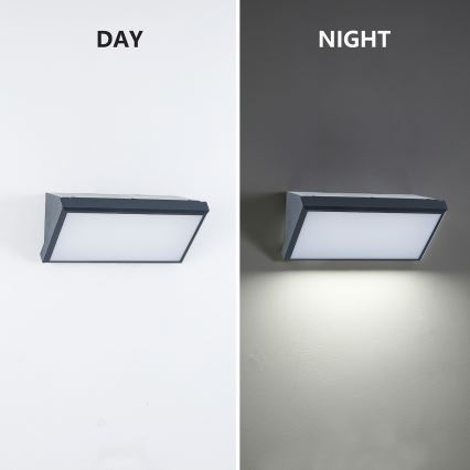 Brilagi - Aplique LED para exterior TRIANGLE LED/20W/230V antracita IP65