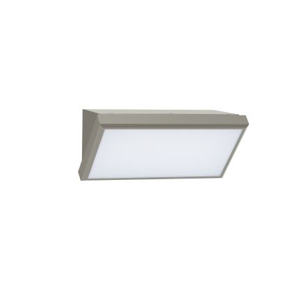 Brilagi - Aplique LED para exterior TRIANGLE LED/20W/230V gris IP65