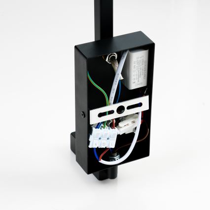 Brilagi - Aplique LED RAYAS 1xE14/40W/230V + LED/3W negro