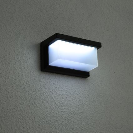 Brilagi - Aplique LED solar con sensor BRICK LED/12W/5,5V 1200 mAh IP65