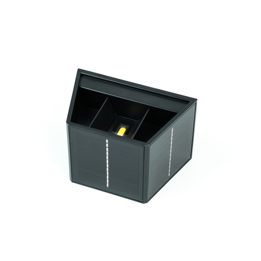 Brilagi - Aplique LED solar con sensor SOLAR CUBE LED/2W/3,2V 1300 mAh IP54