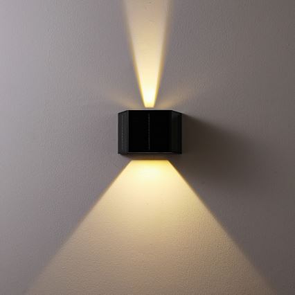Brilagi - Aplique LED solar con sensor SOLAR CUBE LED/2W/3,2V 1300 mAh IP54