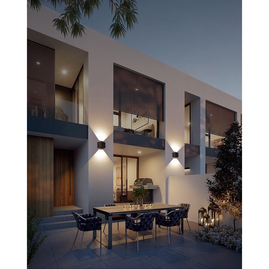 Brilagi - Aplique LED solar con sensor SOLAR CUBE LED/2W/3,2V 1300 mAh IP54
