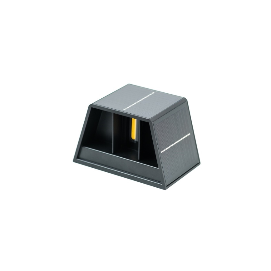 Brilagi - Aplique LED solar con sensor SOLAR CUBE LED/2W/3,2V 1300 mAh IP54