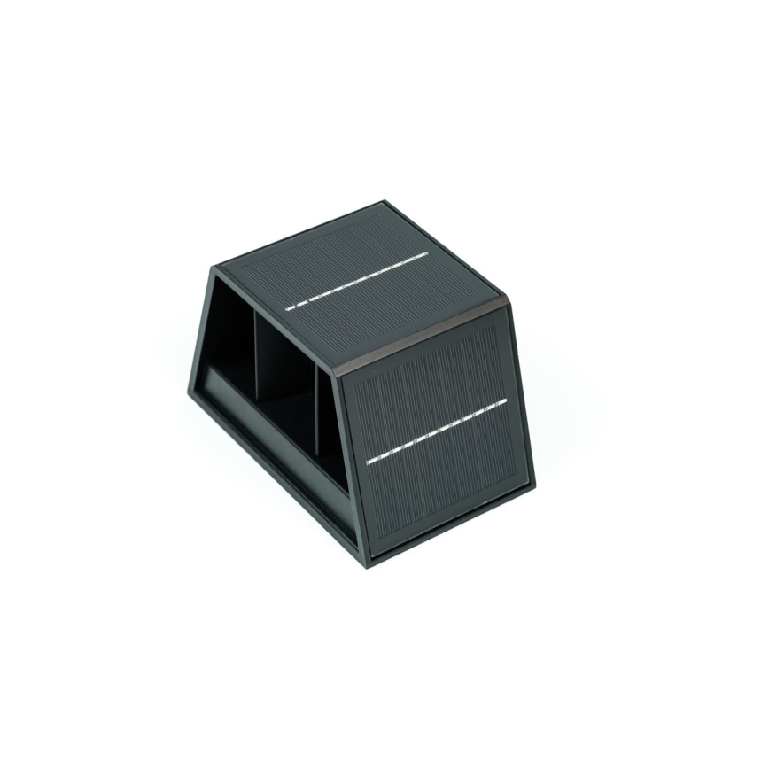 Brilagi - Aplique LED solar con sensor SOLAR CUBE LED/2W/3,2V 1300 mAh IP54