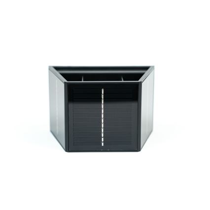 Brilagi - Aplique LED solar con sensor SOLAR CUBE LED/2W/3,2V 1300 mAh IP54