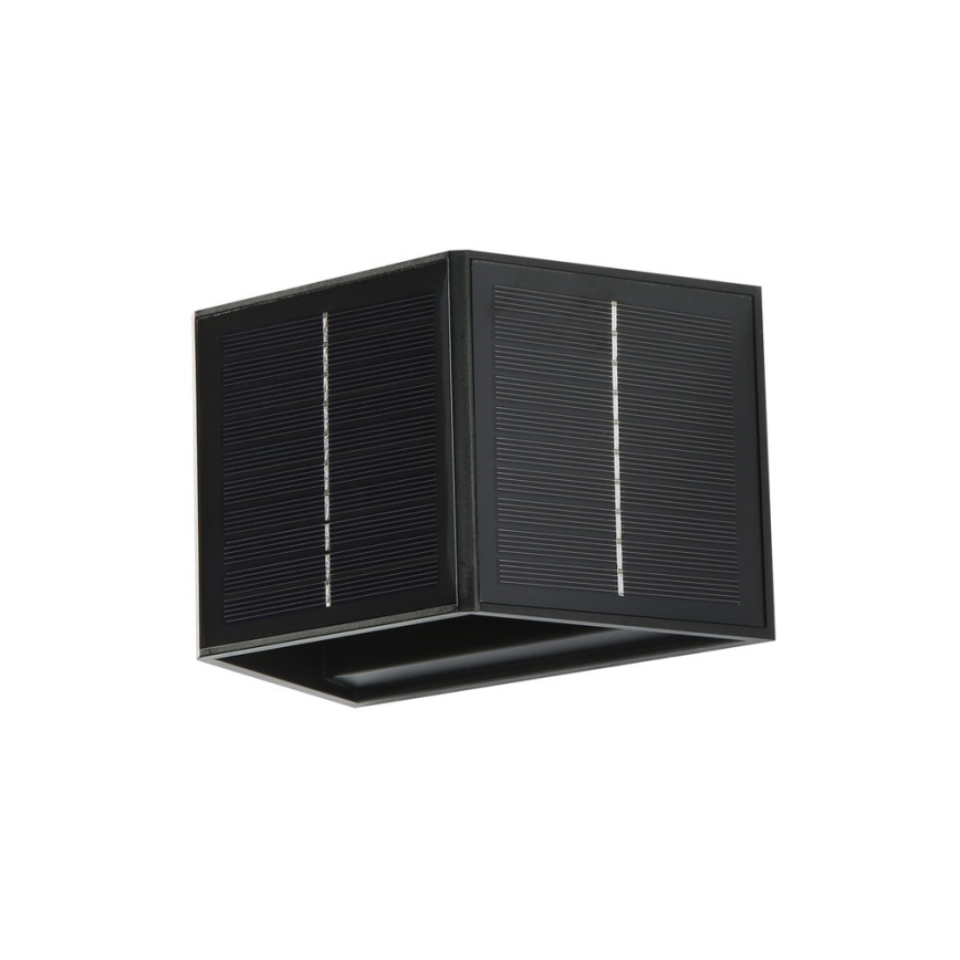 Brilagi - Aplique LED solar con sensor SOLAR CUBE LED/2W/3,2V 1300 mAh IP54