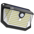 Brilagi - Aplique LED solar con sensor WALLIE LED/4W/3,7V 6500K IP65