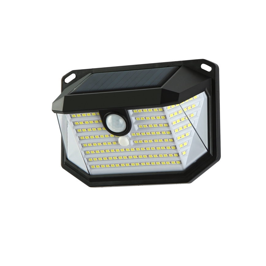 Brilagi - Aplique LED solar con sensor WALLIE LED/4W/5,5V 1200mAh 6500K IP65