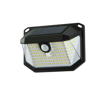 Brilagi - Aplique LED solar con sensor WALLIE LED/4W/5,5V 1200 mAh 3000K IP65