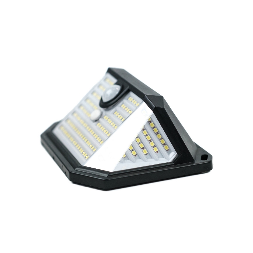 Brilagi - Aplique LED solar con sensor WALLIE LED/4W/5,5V 1200 mAh 3000K IP65