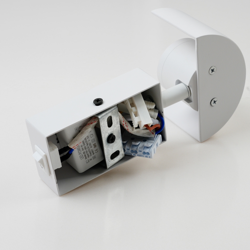 Brilagi - Aplique LED VASTO LED/3W/230V blanco